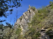 Anello del PIZZO DI SPINO (958 m) da Spino al Brembo via Pregaroldi il 27 aprile 2023 - FOTOGALLERY